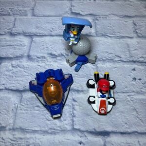 McDonalds Happy Meal Toys Lot of 3 Figures Nintendo Mario Cart Disney Daisy Duck